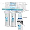 Geekpure 5 Stage Reverse Osmosis Drinking RO Water Filter System 75GPD