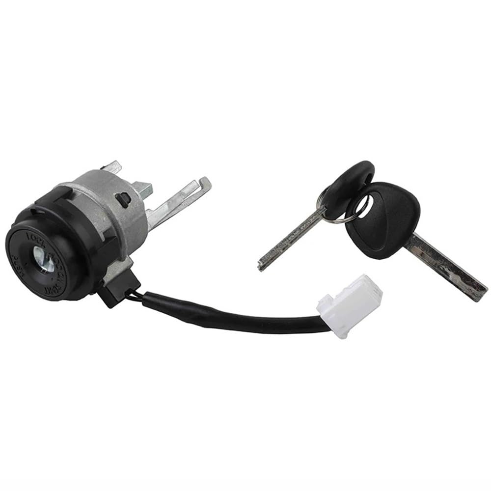 Hzsmyxgs One Color Car Door Lock 819001Rj00 81900-1Rj00 Compatible With Hyundai For Accent 2012-2017 Car Door Lock Cylinder Barrel With 2 Keys
