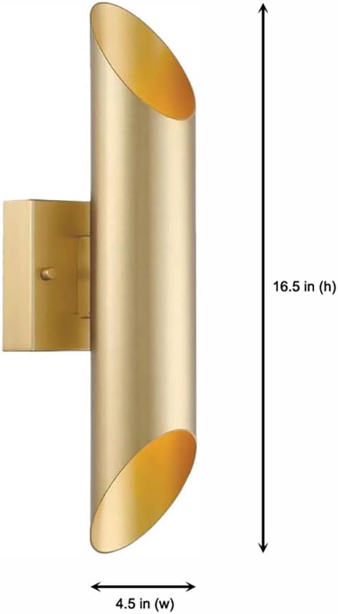 Nеw Prоduсt Designers Fountain LED6092-LXG Wall Sconce, Luxor Gold
