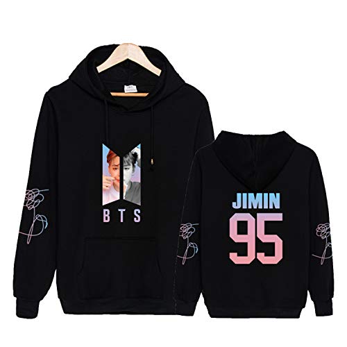 Xllife Kpop BTS Love Yourself Hoodie Suga V Jin Jimin Jung Kook Portrait Sweater Jacket