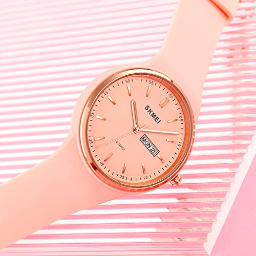 Xczap Fashion Silicone Strap Design Women Watches Sport Waterproof Quartz Analog Simple Wristwatch #TOP3