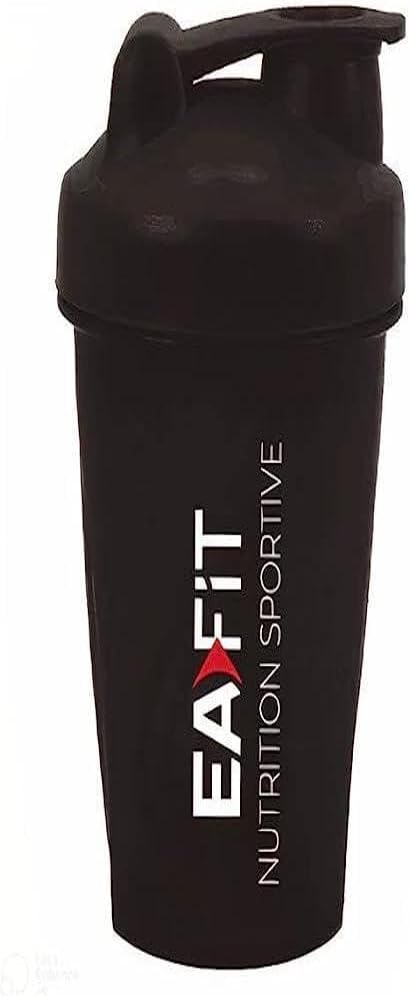 2 Shaker Per Proteine In Acciaio Inox Con Sfera Frullina - Miscelatore Per Sport E Fitness