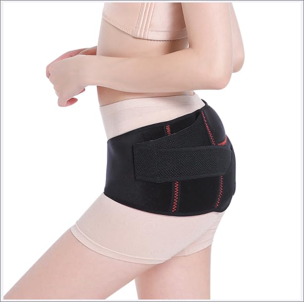 FAJA Pélvica Soporte Lumbar Ajustable Negro Talla Única miniatura 1