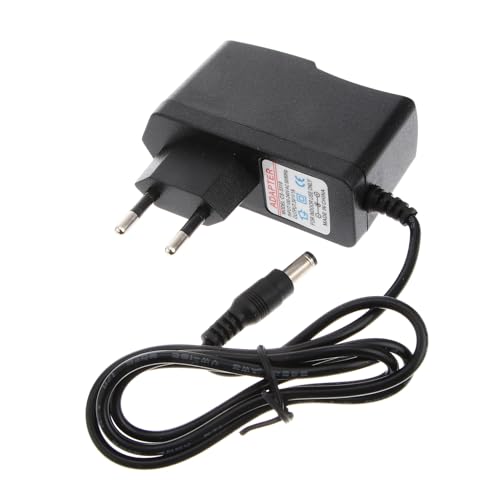 Adaptador de Corriente SHINEOFI Enchufe EU Negro Cargador de Viaje para Dispositivos Electrónicos