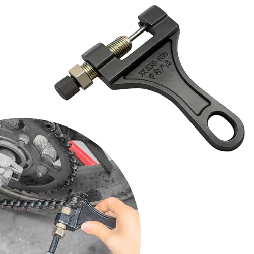 Surosha #530-630 Chain Breaker, Motorcycle Chain Tool, Vehicle Chain Link Removal Tool, Automotive Roller Chain Cutter Detacher Accessories Fit for Go Cart Mini Bike Dirt Bike Motorcycle (#530-630)