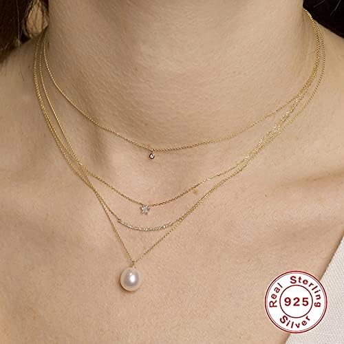 Bijoux d'été Clavicule avec ce Collier de Perles O-Chain Donny - 4