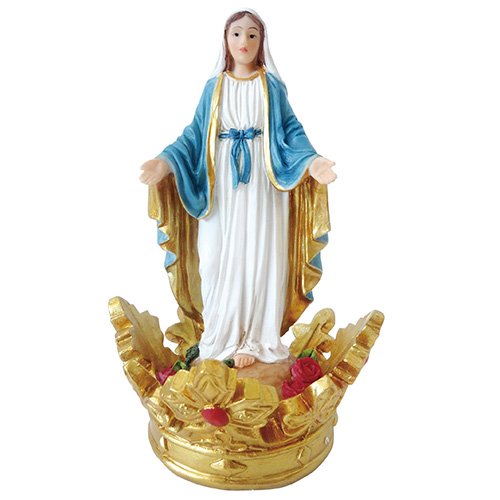 Amazon.com: 5.5 Inch Virgin Mary Statue Virgen Maria Estatua Gift