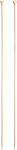 HARFINGTON 8mm Bamboo Knitting Needle Straight Single Pointed 13.8 Inch Long Wooden Sweater Beginners Hand Knitting Needles US Size 11 for Yarn Hand DIY