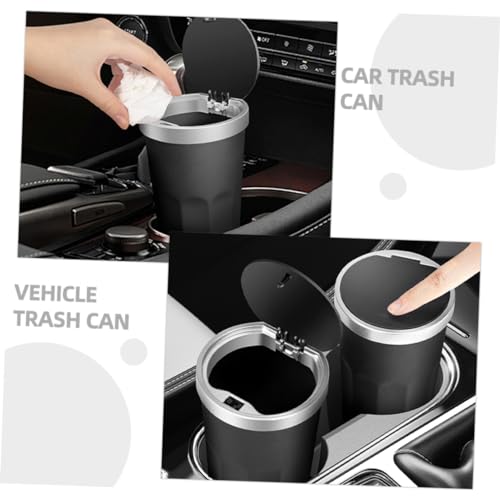 Poubelle de voiture Gatuida compacte pour support gobelet x4