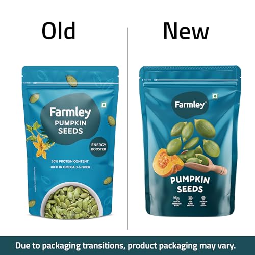Image of Sunflower Seeds, Pumpkin Seeds Farmley Standee Pouch 400g (Pack of 2, 200g each)