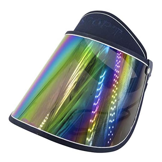 Sun Visor UV Protection Hat Cap Hiking Golf Tennis Outdoor (Navy)