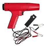 【Anwendung】: Die Taschenlampe ist für Benzinmotoren mit 12 V Zündung geeignet. Das Blitzlicht synchronisiert die Zündung mit der Nockenwellenbewegung.