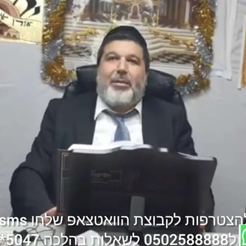 『שיעור הרב הגאון אופיר מלכא שליטא דיני הושענא רבה , מקרית הרצוג כ בתשרי תשפד』のカバーアート
