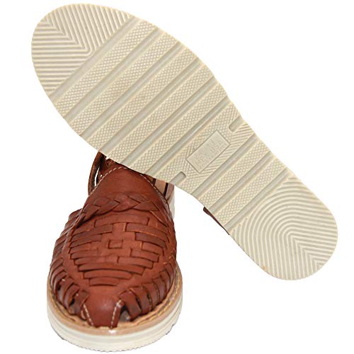 Generic The Western Shops Women’s Lace Up Leather Sandals, Women’s Mexican Huarache Sandal (10, Brown) #TOP4