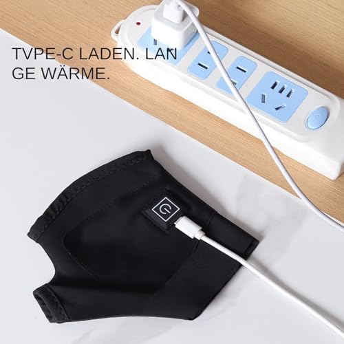 Mitaines électriques 3 niveaux de température avec connexion USB