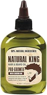 Natural King Pro-growth Castor Hair & Beard Oil 7.1 oz