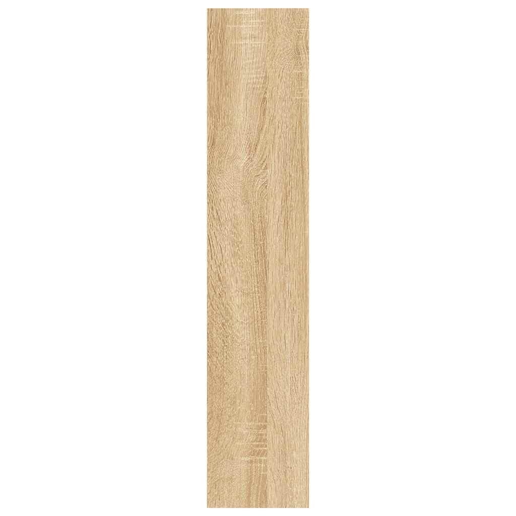 vidaXL Étagère Murale Chêne Sonoma 90x16x78 cm Bois d’ingénierie