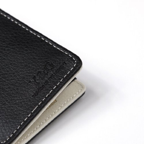 Y&G Ycm010110 Milky White,Black Magic Flip Wallet White Men's Wallets #TOP1