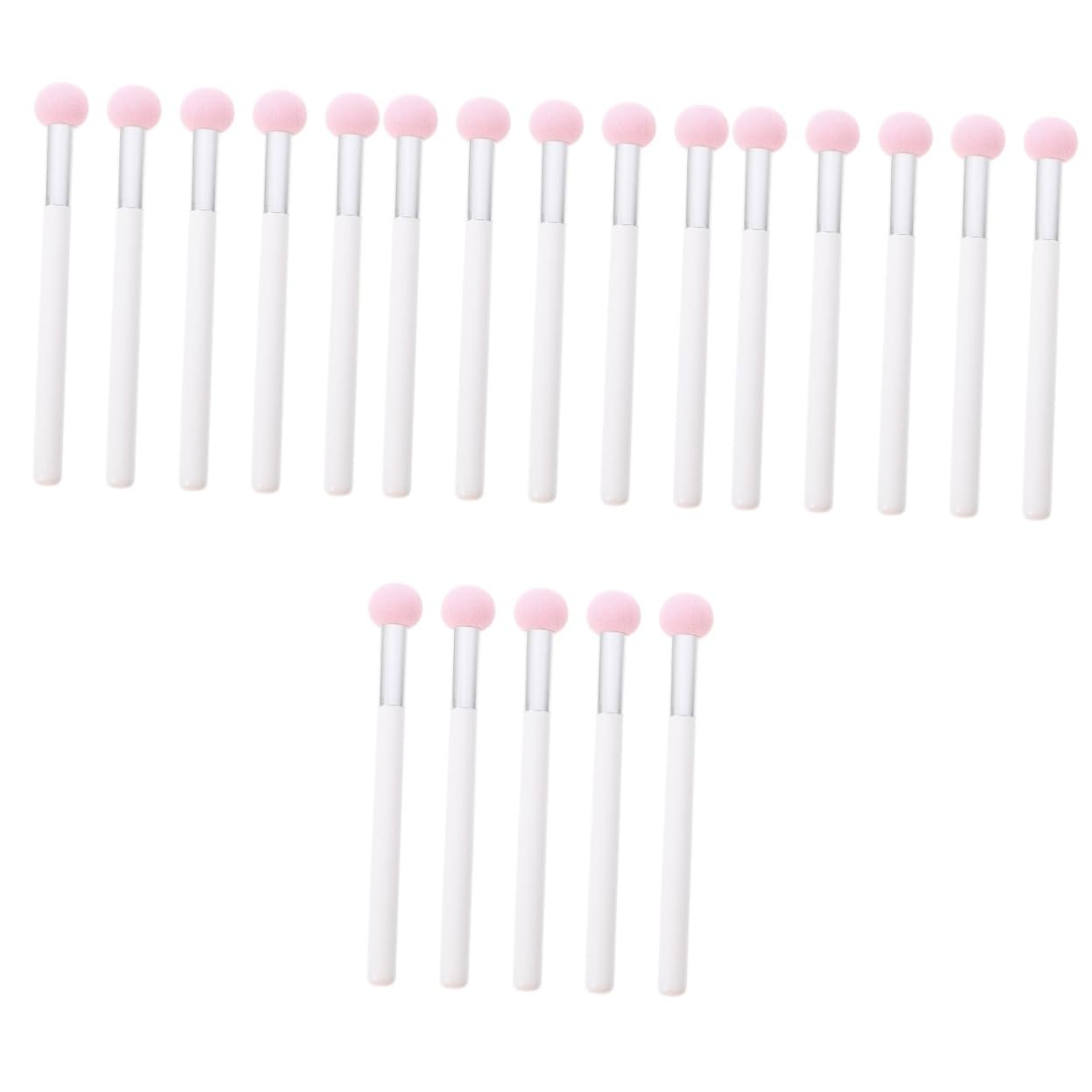 Healeved 20piezas Esponjas De Maquillaje Aplicadores De Fondo De Maquillaje De Para Uso Diario y Profesional Para Base y Mango