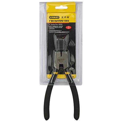 Image of STANLEY 84-348-23 Circlip Pliers Bent External-230mm /9''