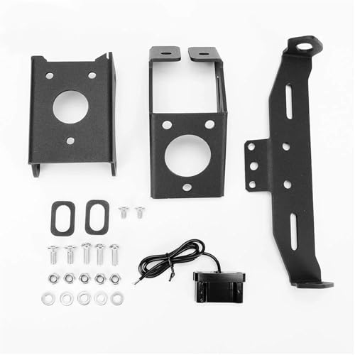 SBBLINWU Portamatrículas Moto para CBR1000RR-R para SP 2020 2021 2022 Soporte De Marco para Portamatrícula Trasera con Luz Kit De Reemplazo De Luz Trasera Tidy para Motocicleta