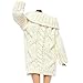 BJDBUS White Winter Turtleneck Sweater Clothes for 11.5 inch Girl Doll Accessories