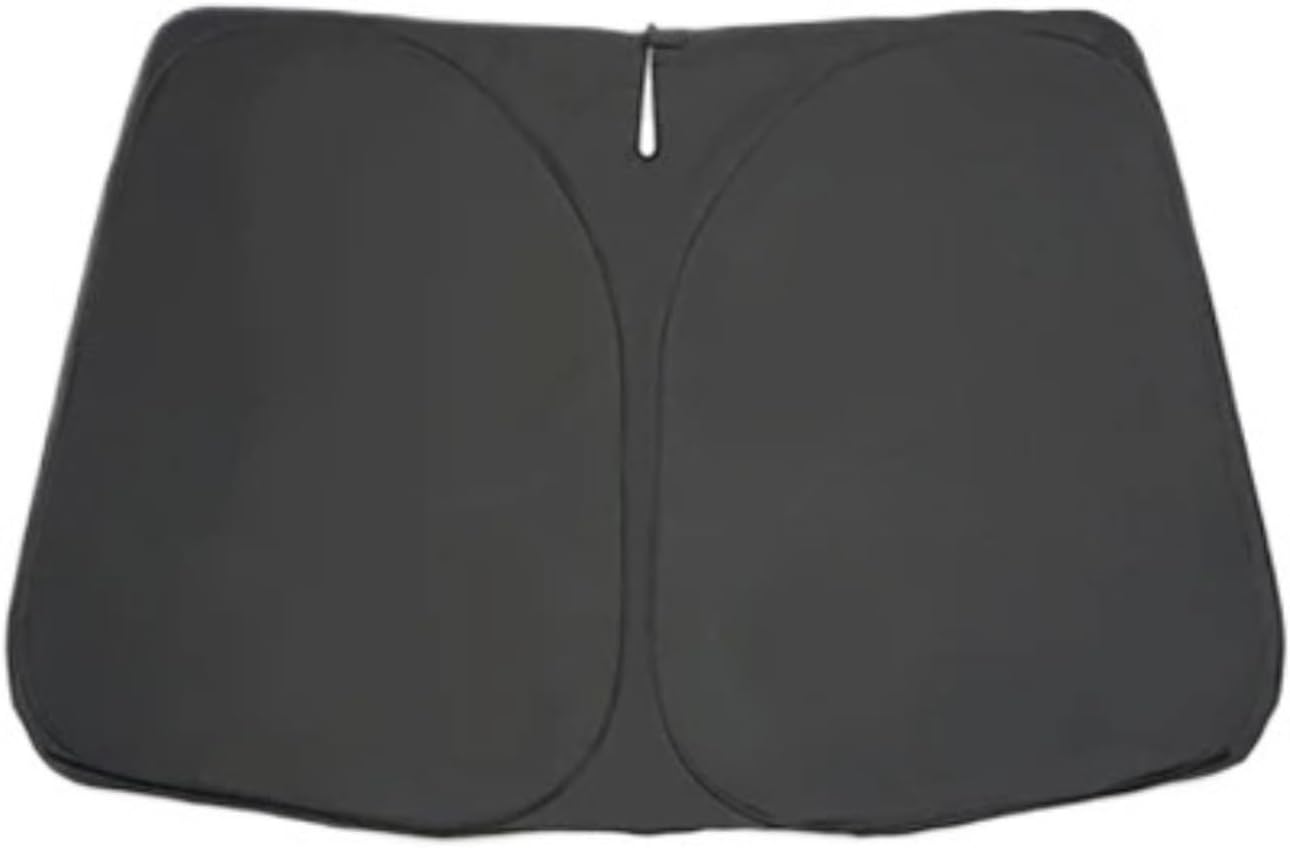 Fit for Tesla Model Y 2025 Model 3 Highland 2024 Sunshade Roof Skylight Sunroof Upgrade Ice Cloth Buckle Front Windshield Sun Shade Car sunroof Shade(M3 Front Wind B)