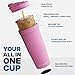 Frost Buddy Togo Buddy | 30 oz Stainless Steel Vacuum Insulated Tumbler | To Go Coffee Cup – Iced Coffee Cups, Iced Coffee Sleeve, Travel Mug, Thermal Cup for Hot & Cold Drinks, Dunkin Cup (Crimson)
