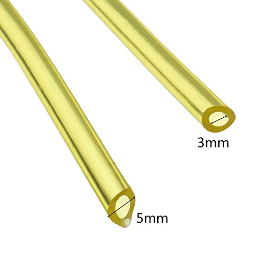 Tuyau à Carburant 3 Mm (intérieur) / 6 Mm (extérieur) - Pour Tondeuse, Tronçonneuse, Souffleur - Résistant à L'huile, Basse Température - Lot De 1