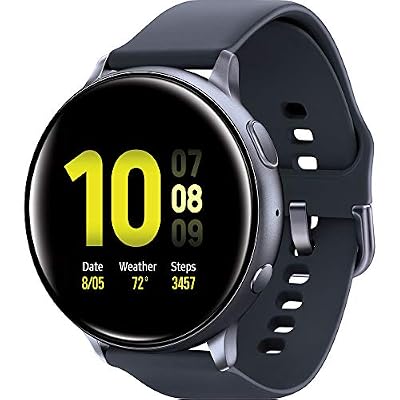 Samsung Galaxy Watch Active2 44mm, Fitness Tracker - Aqua Black (Ricondizionato)