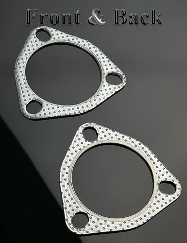 Image of YAMAKATO 2.5 inch 3-Bolt High-Temp Exhaust Gasket 120-06330-0002 TN (3-PACK)