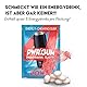 PWRGRUM Energy-Kaugummi Energy-Geschmack 4er Pack I Bis zu 4-Stunden Energie Boost I Zuckerfrei & Zahnpflegend I Ideale Alternative zu Energy-Drinks I Gönn dir natürliche Power mit jedem Kauen!