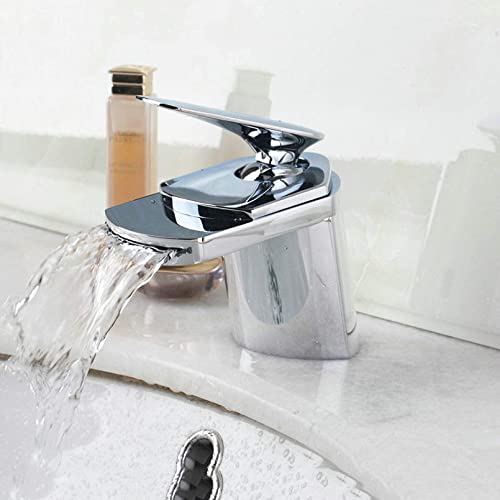 Robinet mitigeur / chrome poli pour stopper les projections d'eau