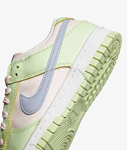 Nike Women's WMNS Dunk Low Lime Ice, Light Soft Pink/Ghost/Lime Ice, 9W | Image 5