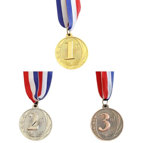 5 cm große Gold-/Silber-/Bronze-Medaillen for Marathon-Ballspiele (Gold) 5 cm große Gold-/Silber-/Bronze-Medaillen for Marathon-Ballspiele (Gold)