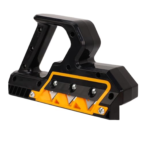 Jiawu Raboteuse à Chanfrein Incisive Rapide pour Plaques de Plâtre, Outil de Coupe du Bois, Angle D'inclinaison de 45 °, Rabot à Main pour Plaques de Plâtre pour Chanfrein de Cloison Sèche, Matériau