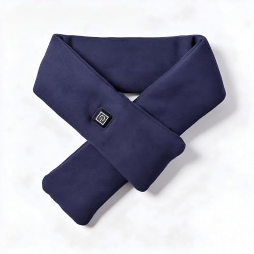 Heated Scarf for Women Heating Neck Warmer 3 Heat Setting Soft Fleece Scarf - image 6