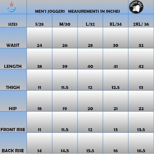 Image of Men's Lightweight Trackpants with Zip Pocket | Casual 4-Pocket Cargo Joggers | Poly-Blend Lowers with Elastic Waist & Cuffs for Gym, Lounge & Sports | S-XXL