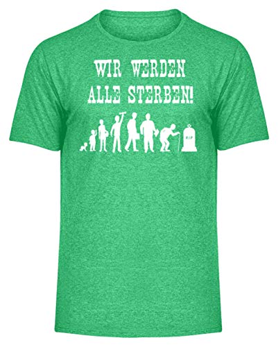 T-Shirt Melange Homme Vert pour adopter un style casual au quotidien