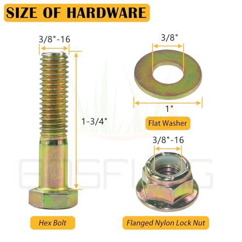 BOSFLAG 2 Pack 132-9420 Pulley Replaces Toro 132-9420 Flat Idler Pulley 132 9420 Toro 106-2175 Flat Idler Pulley Toro 1329420 Flat Idler Pulley 106-2175 Flat Idler Pulley, Toro timecutter SS5000 parts - Thumbnail 4