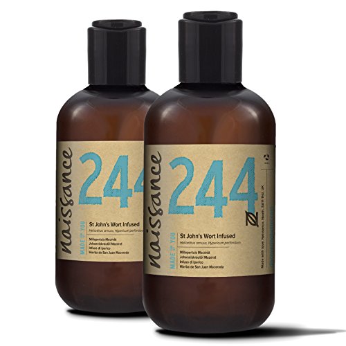 Preisvergleich Produktbild Naissance Echtes Johanniskraut Öl (Mazerat) 500ml (2x250ml) 100% natürlich
