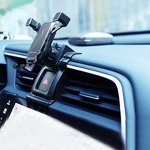 for Honda Civic Phone Mount Accessories Civic 10th gen Type r Hatchback Phone Holder 2016 2017 2018 2019 2022 2022 (黑色)