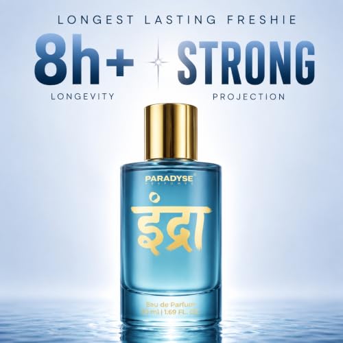 Image of Indra: The Rule by Paradyse Perfumes | Unisex Luxury Eau de Parfum | Citrus-Spice Oriental with Smoky Depth - Office & Boardroom Signature Fragrance, 50 ML