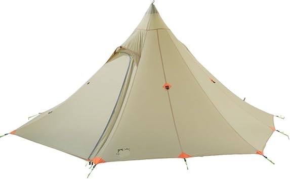 Tent for 2 People, Waterproof Teepee Shreter for Camping Hiking Color 2P, 4 Seasons, Inner Tent Safehappy