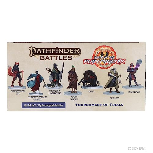 Pathfinder Battles Fists of the Ruby Phoenix figurines pour combat tactique - 4