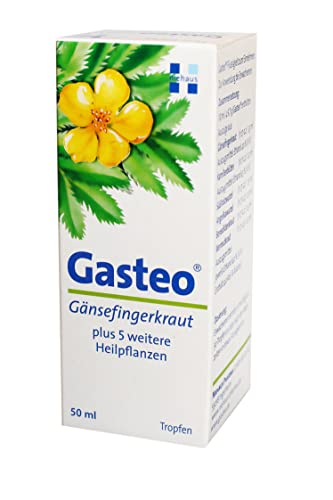 Magentropfen Gasteo mit sechs Magen-Darm-Heilpflanzen