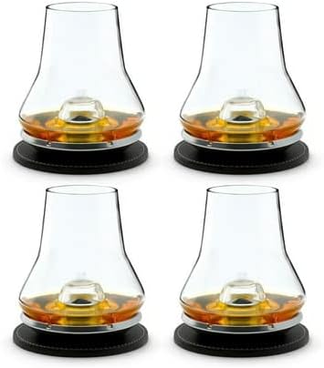 Peugeot Les Impitoyables - Juego de degustación de whisky (paquete de 4) (4 artículos)