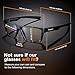 Horus X • Blue Light Glasses Men Women | Blue Light Blocking Glasses for Screen Anti-Fatigue Eye Migraine | Gaming Clear