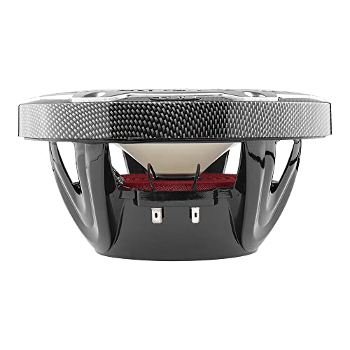 Ds18 Hydro Cf-8M - High End Carbon Fibre Coaxial Speaker Pair - 2-Way Marine Speaker W/ Integrated Rgb Lights - 450 Watt - 100% Uv Stable - Water Resistant Speakers - 8 Inches #TOP5