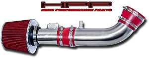High Performance Parts Short Ram Air Intake Kit & Red Filter Combo Compatible for 04-11 Ford Ranger / 04-09 Mazda B4000 4.0L V6 Engine